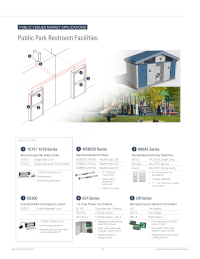 Public Park Restroom Facilities