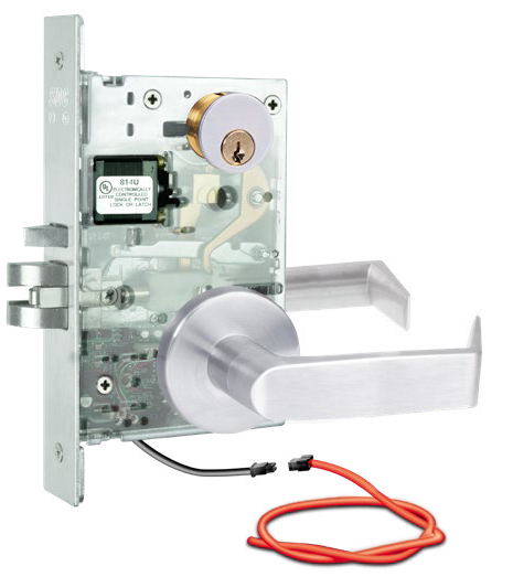 SDC 7600 Series motorized latch retraction mortise lock