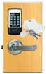 Standalone electric lockset with keypad